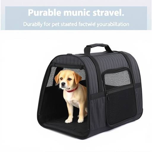 Bolsa de transporte de tela resistente con ventilaci&oacute;n para peque&ntilde;os animales